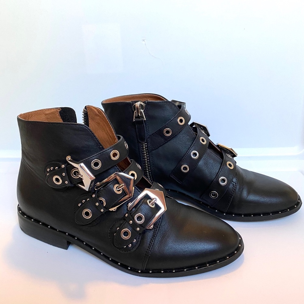 Sol Sana combat/motorcycle boots